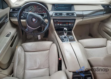 2012 BMW 750 I z USA, uszkodzony, nr VIN WBAKA8C51CCY37495